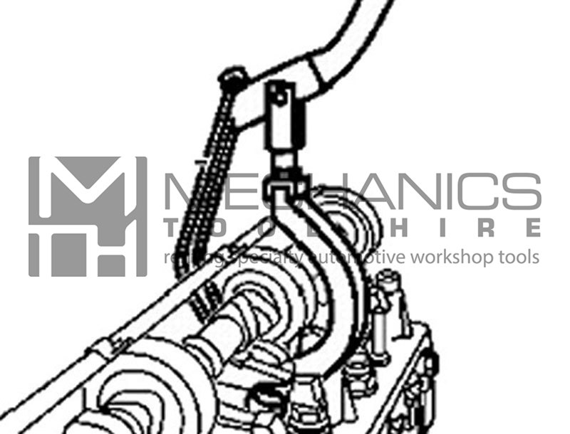 Mercedes m117 valve spring compressor #6